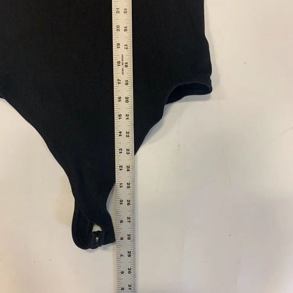 Fashion Nova Women's Ribbed Long Sleeve Square Neck Fitted Bodysuit Size 2X‎ NWT - Picture 12 of 14